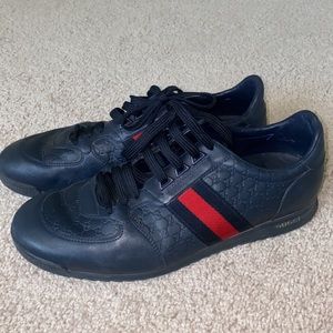 Mens Gucci Dark blue sneaker